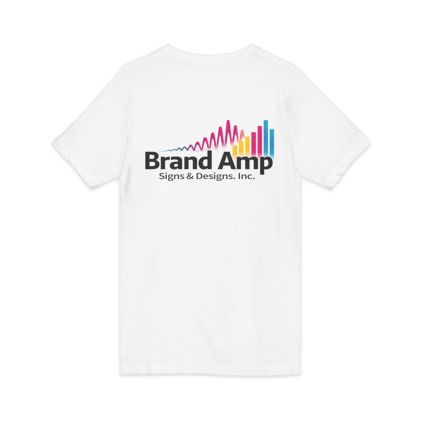 Unisex Jersey Short Sleeve V-Neck Tee