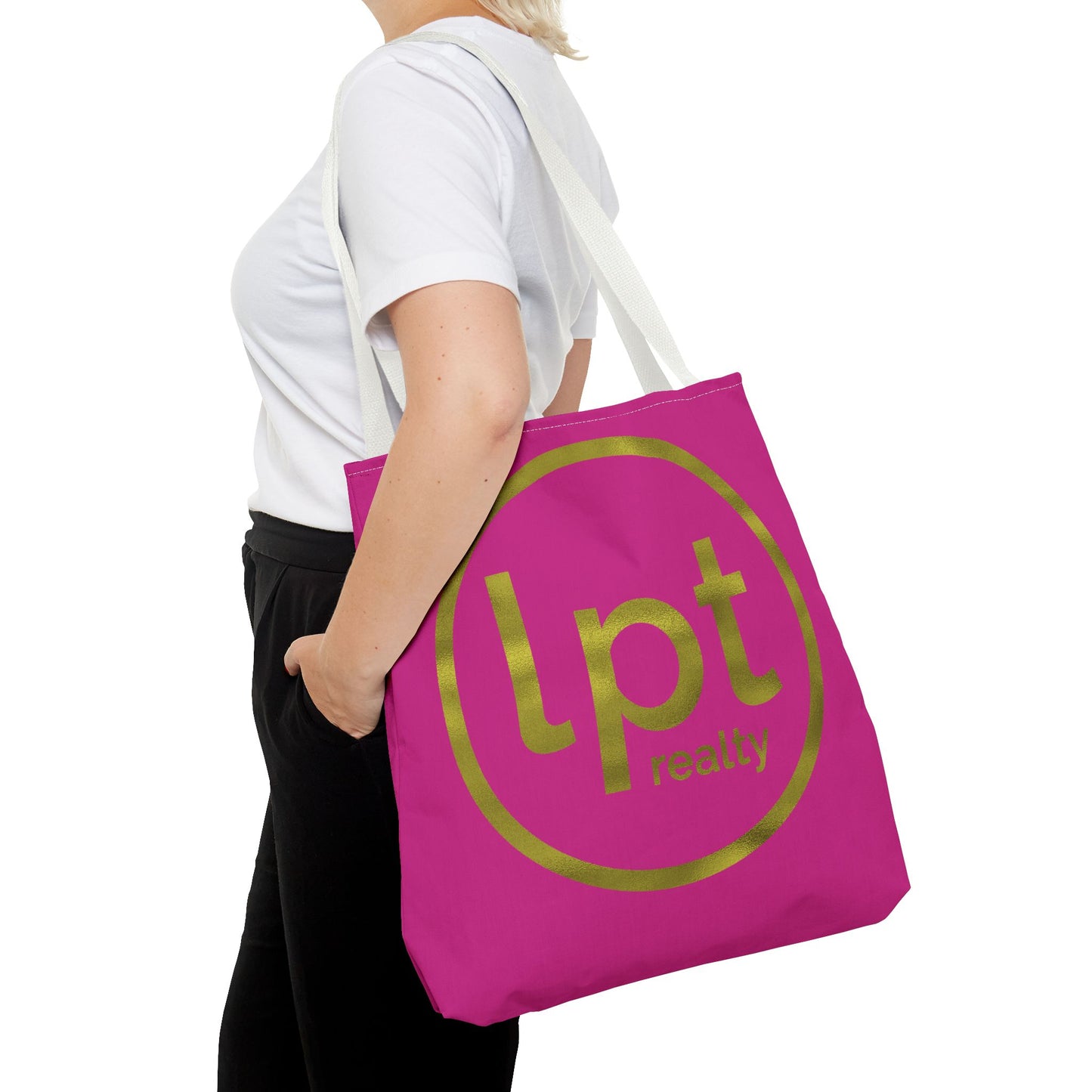 Pink & Fools Gold LPT Tote Bag