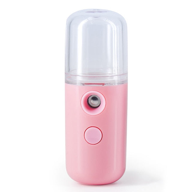 Portable Facial Mist Sprayer – Rechargeable, Compact, & Hydrating