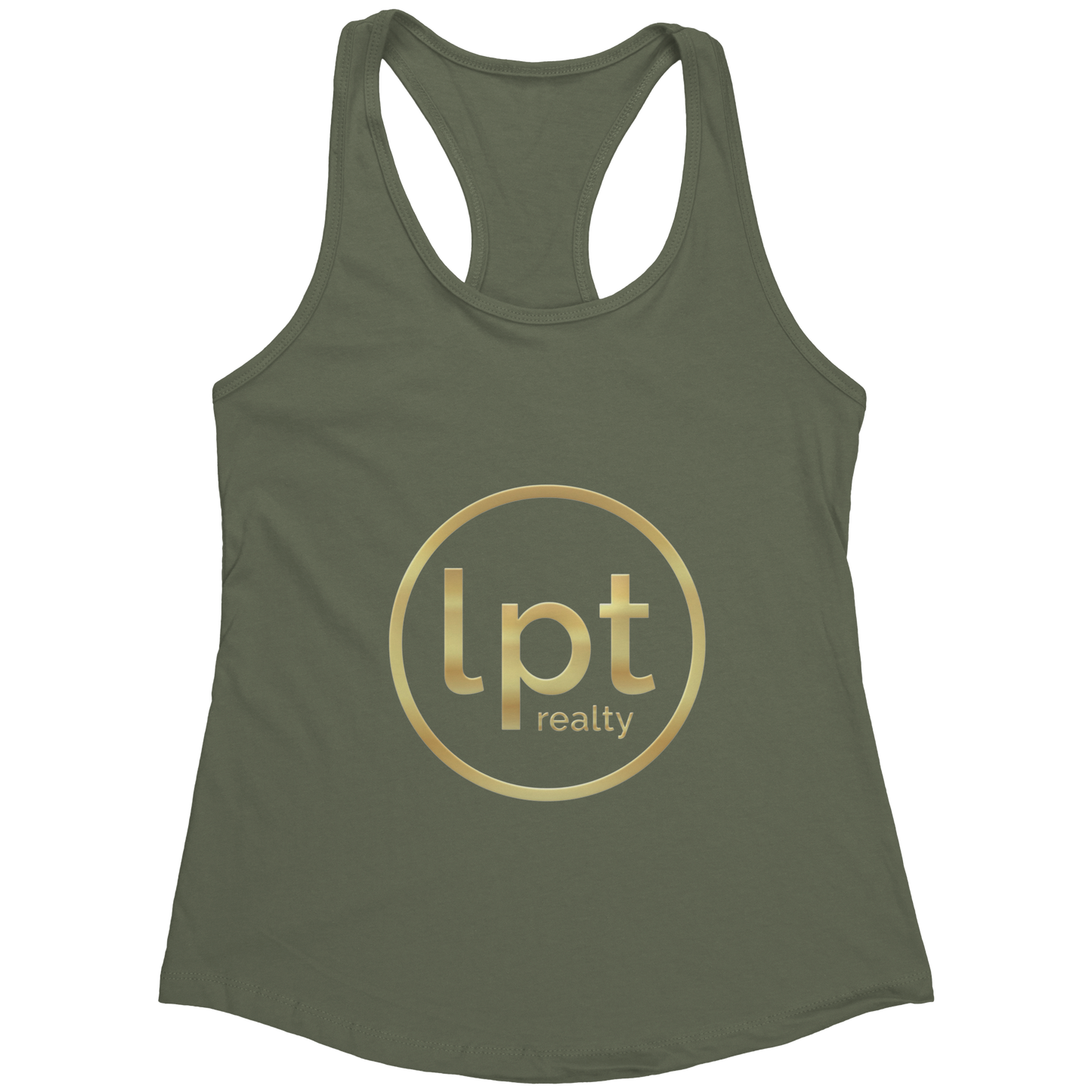 LPT_Realty_Premium_Racerback_Tank_-_Fool_Military_Green_Mockup.png