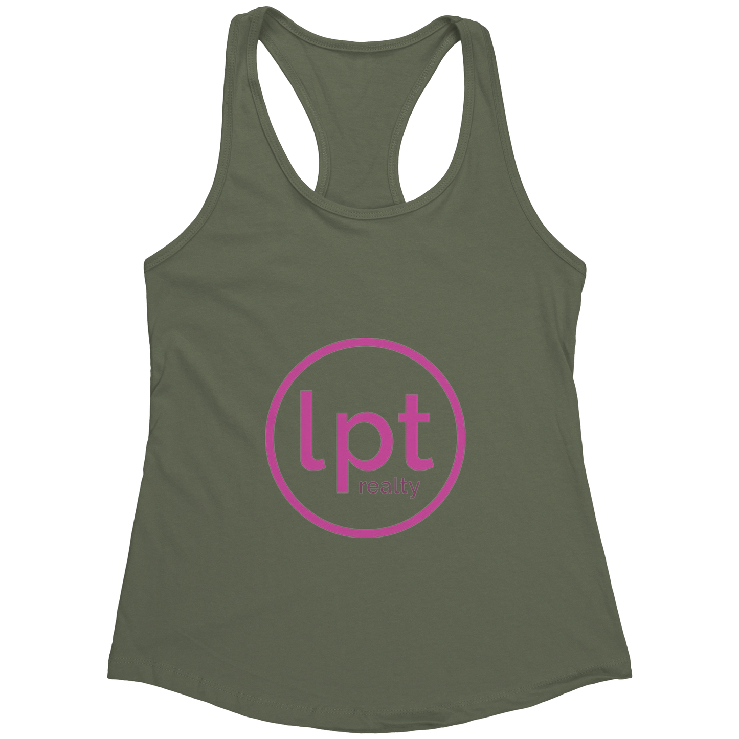 LPT_Realty_Premium_Racerback_Tank_-_Pink_Military_Green_Mockup.png