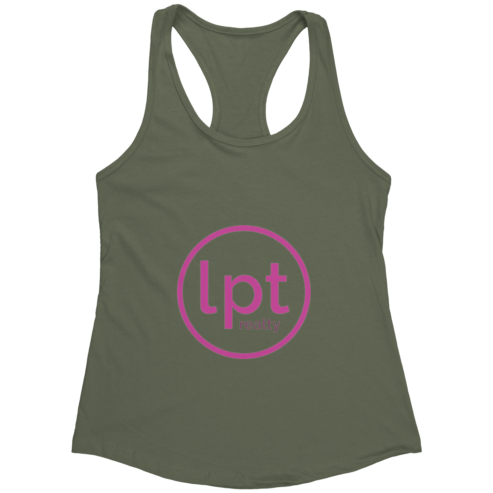LPT_Realty_Premium_Racerback_Tank_-_Pink_Military_Green_Mockup.png