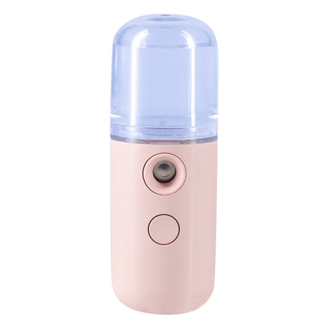 Portable Facial Mist Sprayer – Rechargeable, Compact, & Hydrating